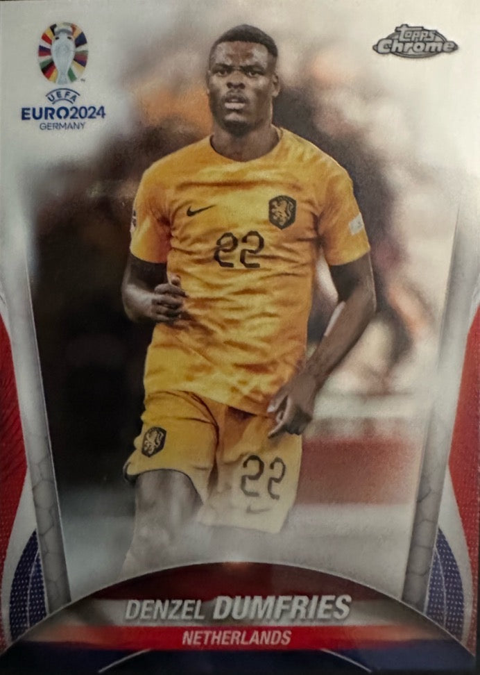 Euro 2024 Topps Chrome Mancolista - Scegli Card Base da 1 a 75