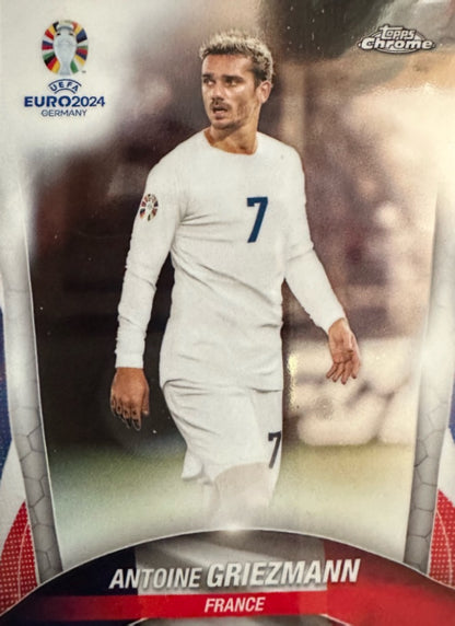 Euro 2024 Topps Chrome Mancolista - Scegli Card Base da 1 a 75