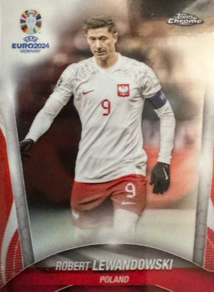 Euro 2024 Topps Chrome Mancolista - Scegli Card Base da 1 a 75