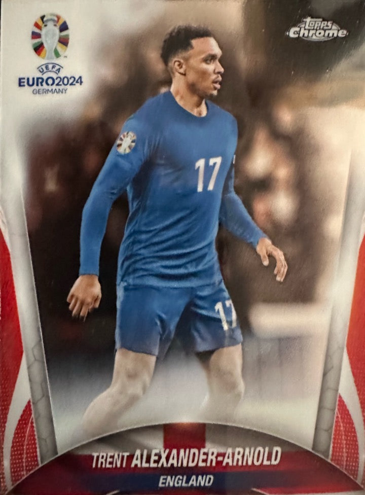 Euro 2024 Topps Chrome Mancolista - Scegli Card Base da 1 a 75