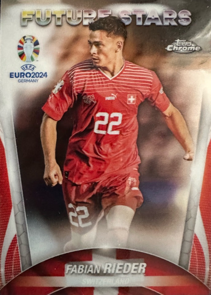 Euro 2024 Topps Chrome Mancolista - Scegli Card Base da 1 a 75