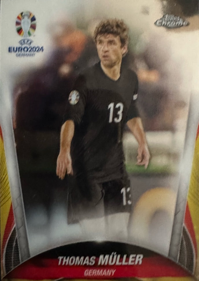 Euro 2024 Topps Chrome Mancolista - Scegli Card Base da 1 a 75