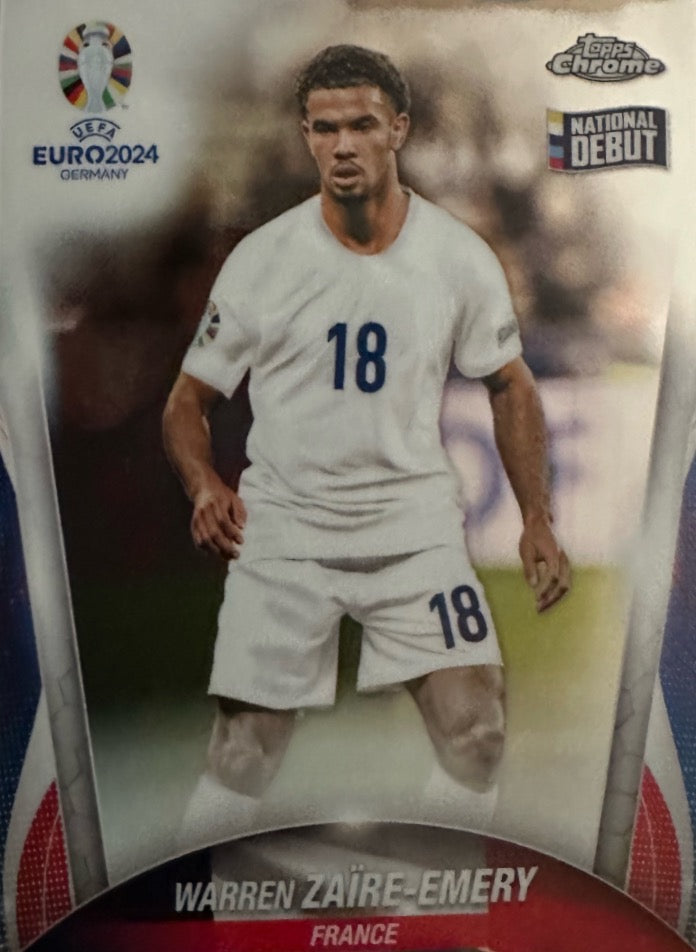 Euro 2024 Topps Chrome Mancolista - Scegli Card Base da 1 a 75