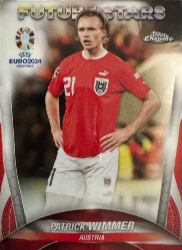 Euro 2024 Topps Chrome Mancolista - Scegli Card Base da 1 a 75