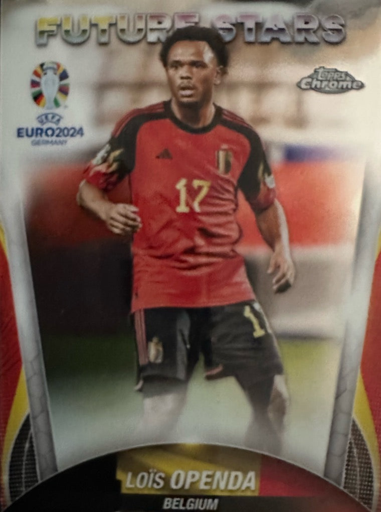 Euro 2024 Topps Chrome Mancolista - Scegli Card Base da 1 a 75