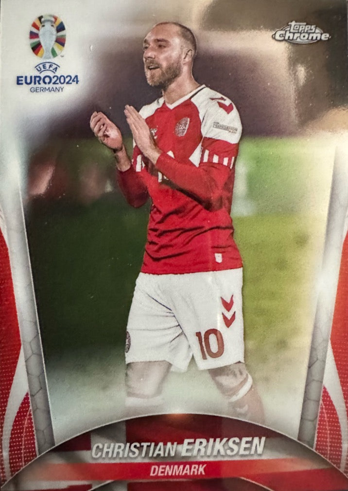 Euro 2024 Topps Chrome Mancolista - Scegli Card Base da 1 a 75