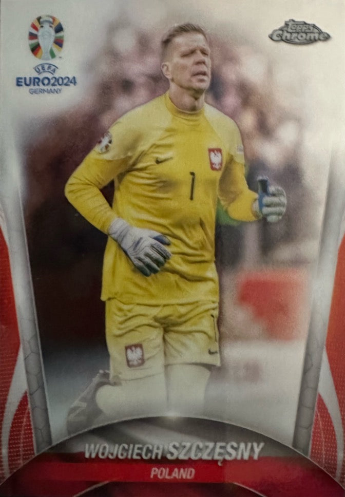 Euro 2024 Topps Chrome Mancolista - Scegli Card Base da 1 a 75