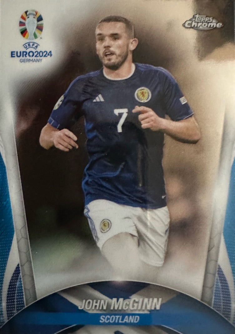 Euro 2024 Topps Chrome Mancolista - Scegli Card Base da 1 a 75