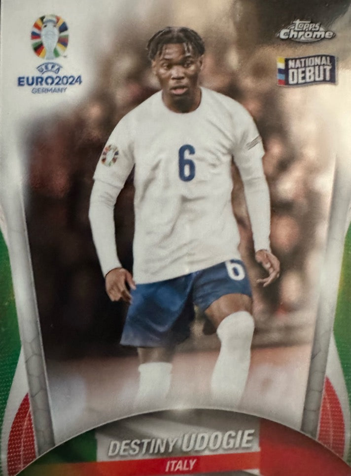 Euro 2024 Topps Chrome Mancolista - Scegli Card Base da 1 a 75