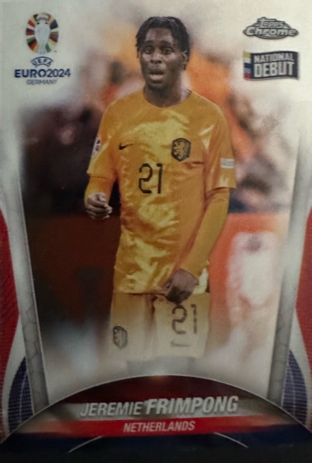 Euro 2024 Topps Chrome Mancolista - Scegli Card Base da 1 a 75