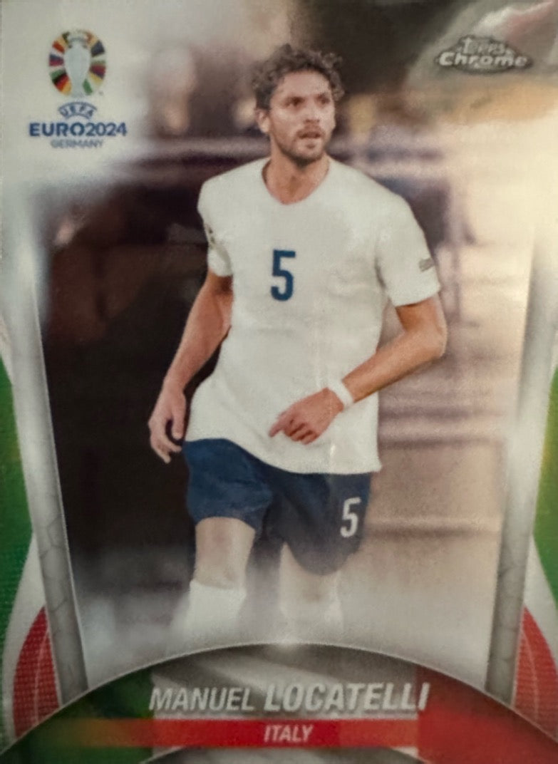 Euro 2024 Topps Chrome Mancolista - Scegli Card Base da 1 a 75