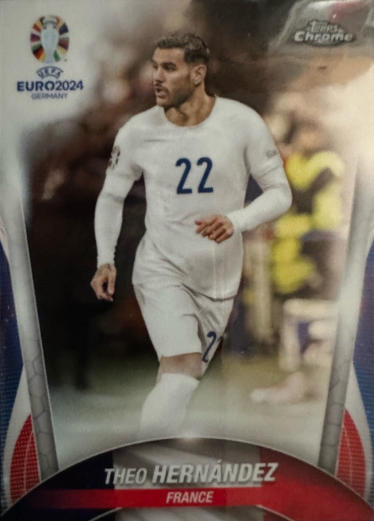 Euro 2024 Topps Chrome Mancolista - Scegli Card Base da 1 a 75