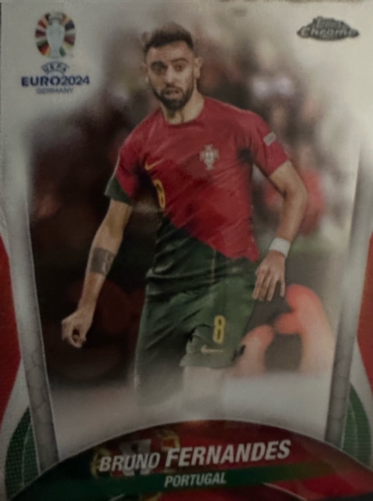 Euro 2024 Topps Chrome Mancolista - Scegli Card Base da 1 a 75