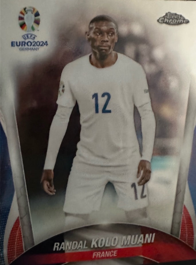 Euro 2024 Topps Chrome Mancolista - Scegli Card Base da 1 a 75