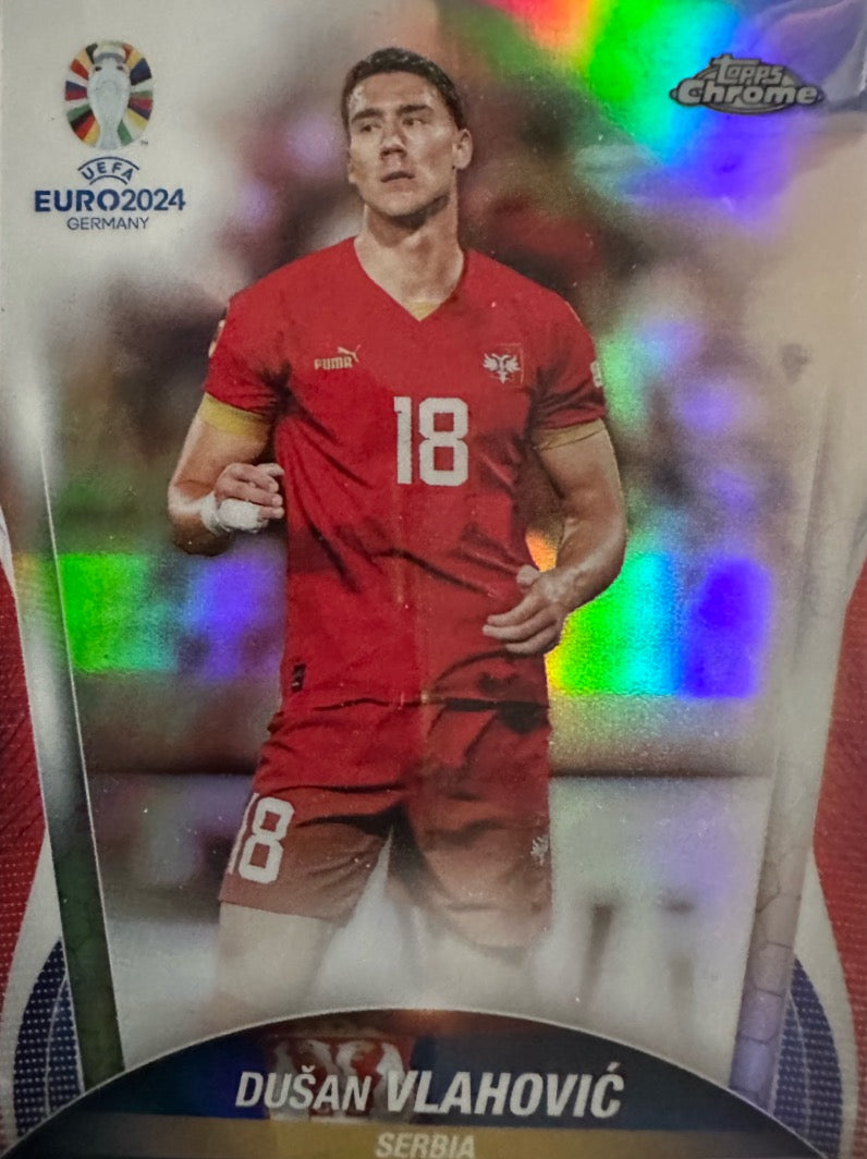 Euro 2024 Topps Chrome Mancolista - Scegli Card Base da 1 a 75