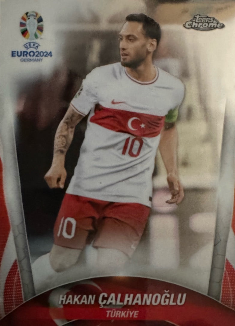 Euro 2024 Topps Chrome Mancolista - Scegli Card Base da 1 a 75