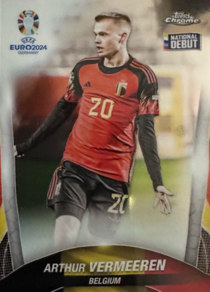 Euro 2024 Topps Chrome Mancolista - Scegli Card Base da 1 a 75