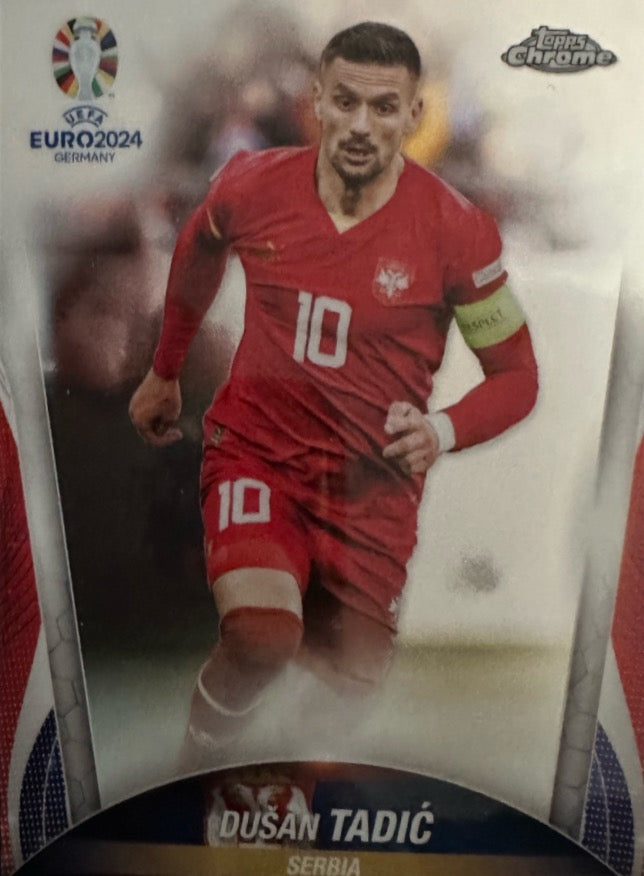 Euro 2024 Topps Chrome Mancolista - Scegli Card Base da 1 a 75