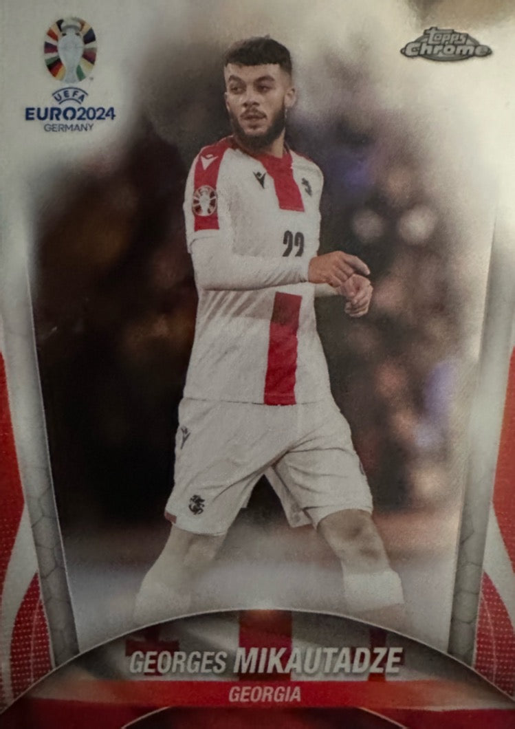 Euro 2024 Topps Chrome Mancolista - Scegli Card Base da 1 a 75