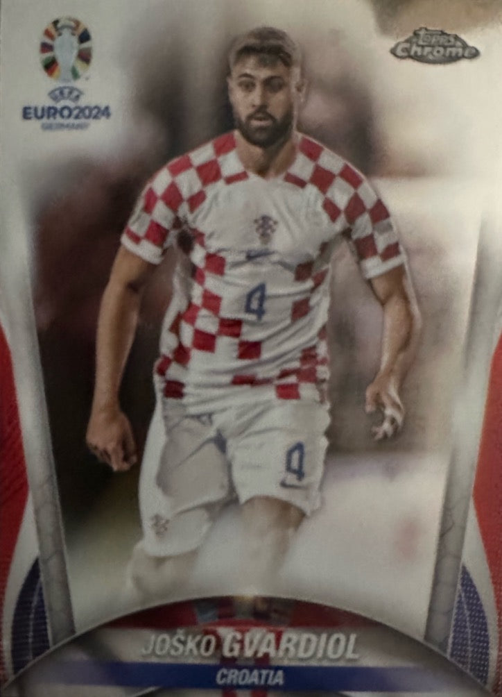 Euro 2024 Topps Chrome Mancolista - Scegli Card Base da 1 a 75