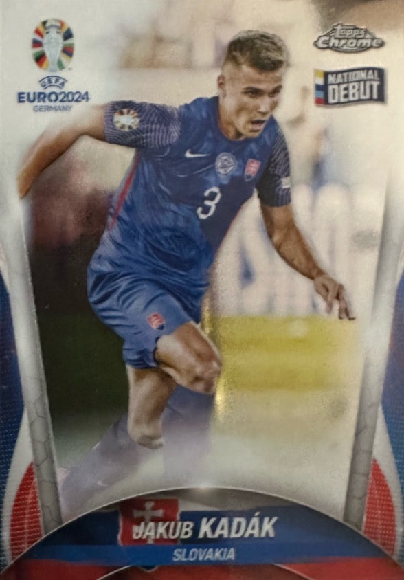 Euro 2024 Topps Chrome Mancolista - Scegli Card Base da 1 a 75