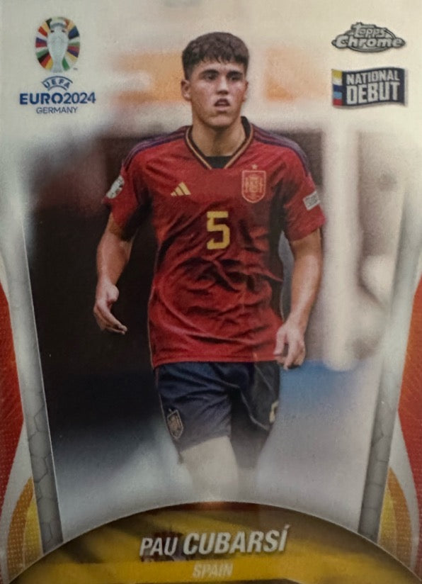 Euro 2024 Topps Chrome Mancolista - Scegli Card Base da 1 a 75