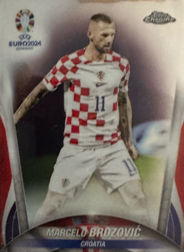 Euro 2024 Topps Chrome Mancolista - Scegli Card Base da 76 a 150