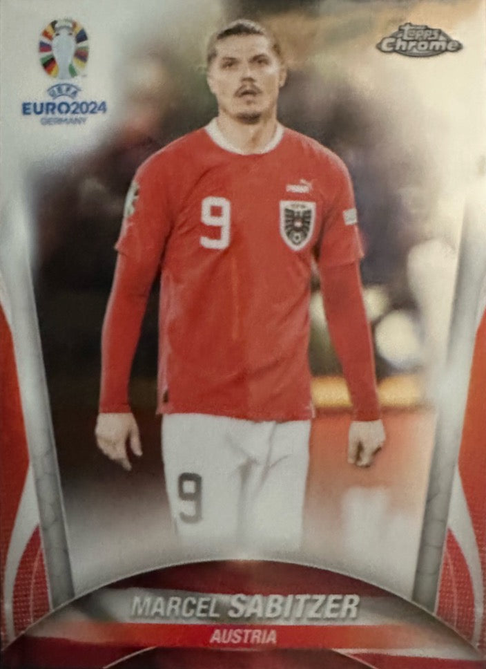 Euro 2024 Topps Chrome Mancolista - Scegli Card Base da 76 a 150