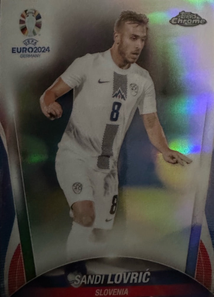 Euro 2024 Topps Chrome Mancolista - Scegli Card Base da 76 a 150