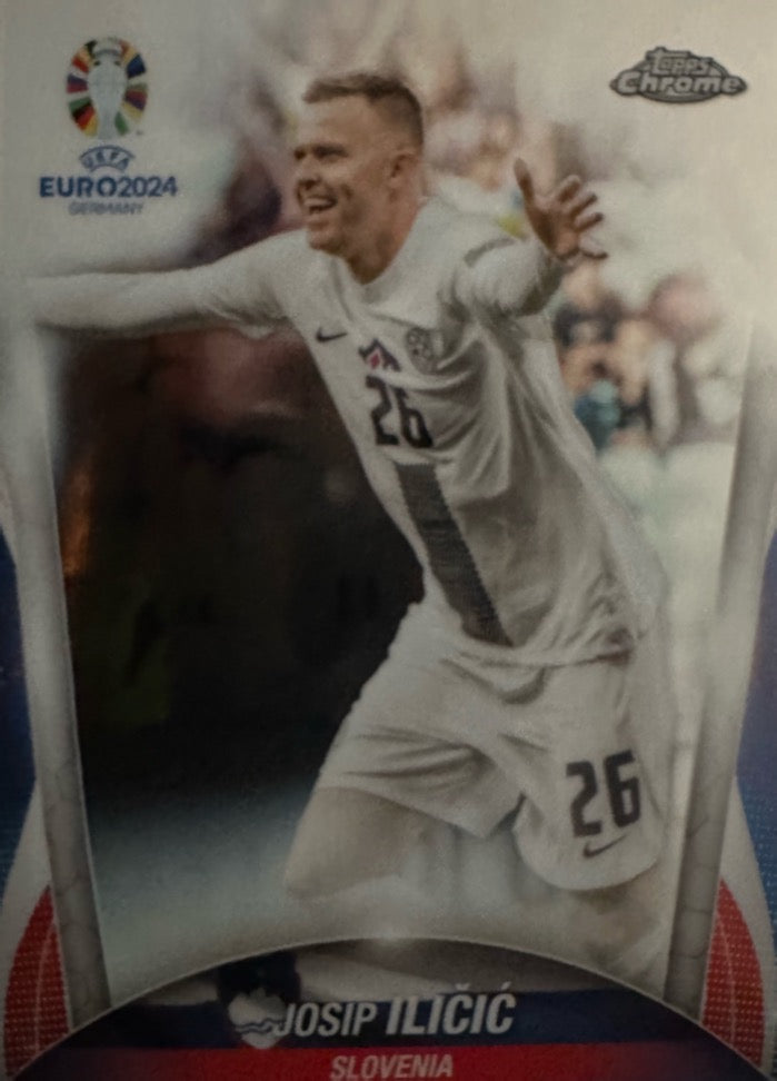 Euro 2024 Topps Chrome Mancolista - Scegli Card Base da 76 a 150