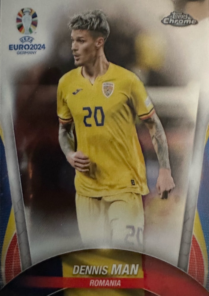 Euro 2024 Topps Chrome Mancolista - Scegli Card Base da 76 a 150