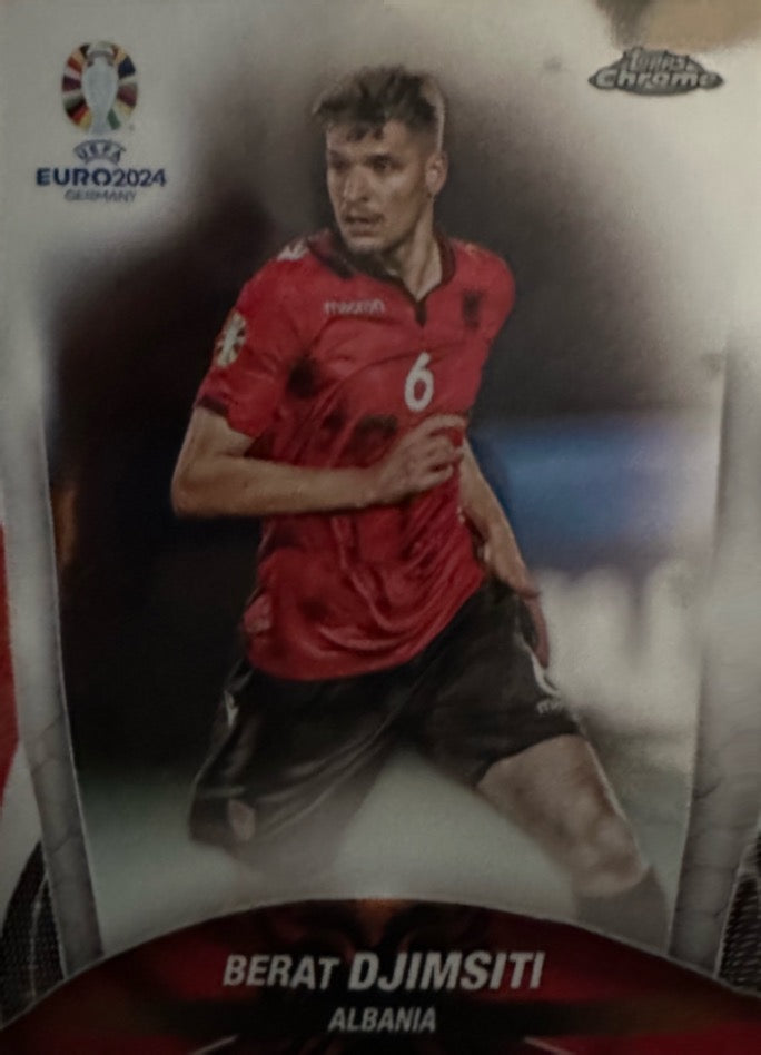 Euro 2024 Topps Chrome Mancolista - Scegli Card Base da 76 a 150