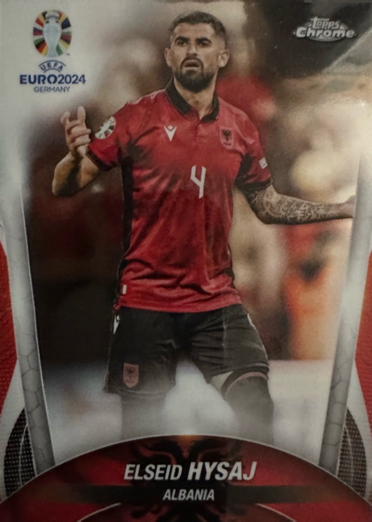 Euro 2024 Topps Chrome Mancolista - Scegli Card Base da 1 a 75