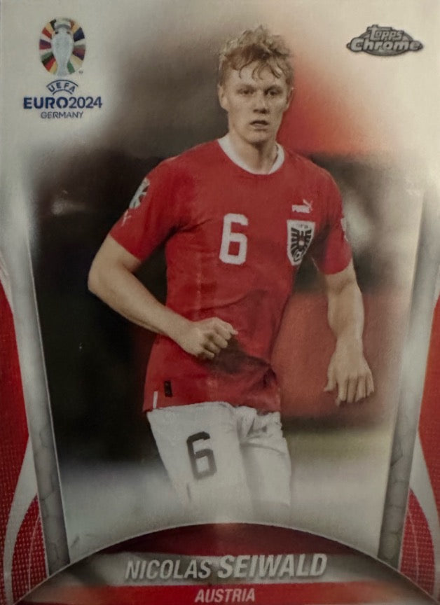 Euro 2024 Topps Chrome Mancolista - Scegli Card Base da 76 a 150