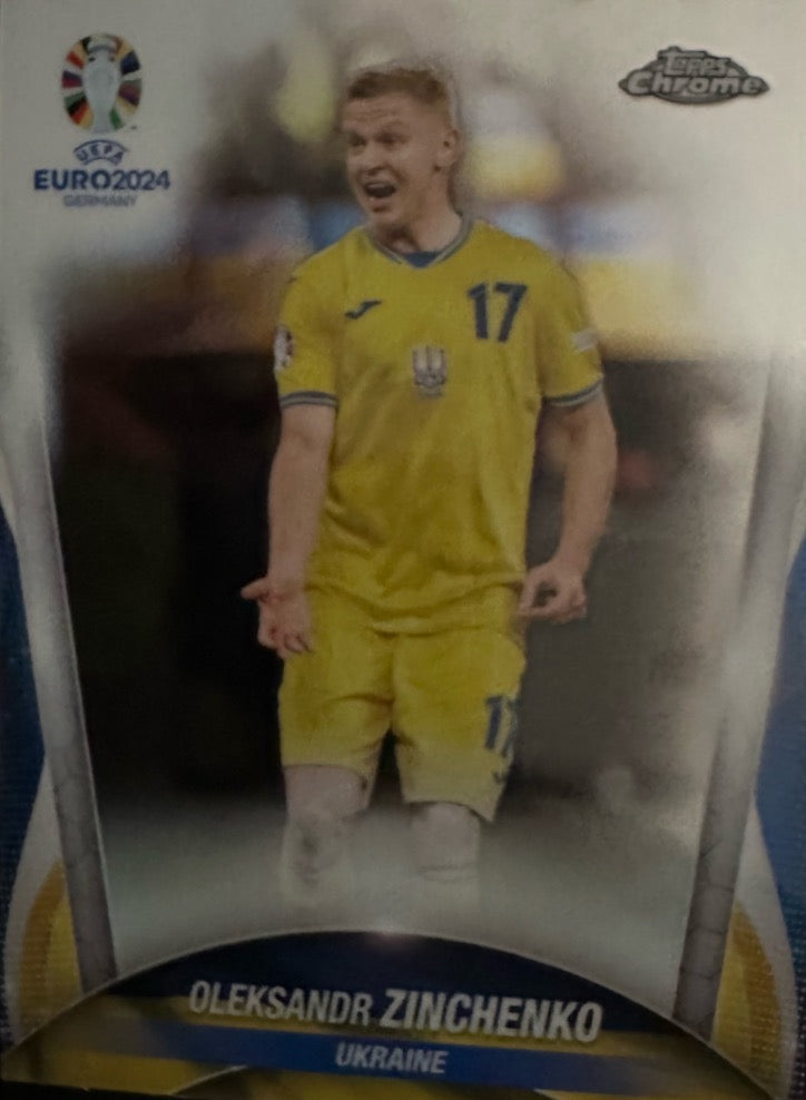 Euro 2024 Topps Chrome Mancolista - Scegli Card Base da 76 a 150