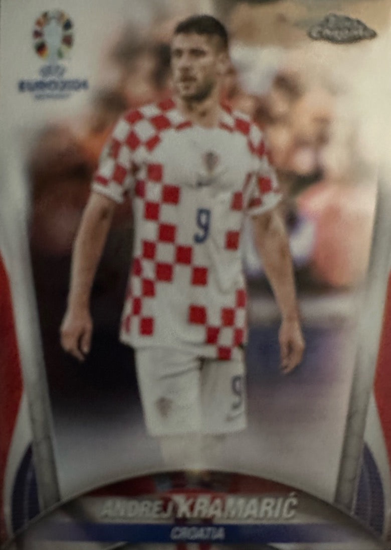 Euro 2024 Topps Chrome Mancolista - Scegli Card Base da 76 a 150