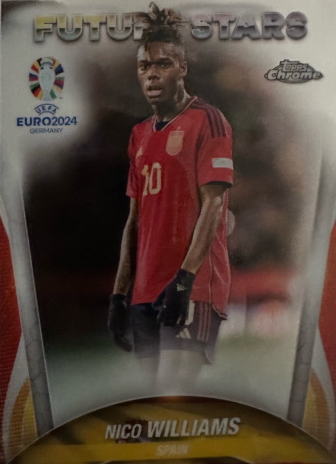 Euro 2024 Topps Chrome Mancolista - Scegli Card Base da 76 a 150