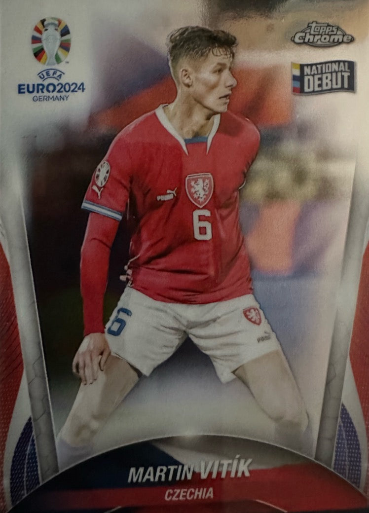 Euro 2024 Topps Chrome Mancolista - Scegli Card Base da 76 a 150