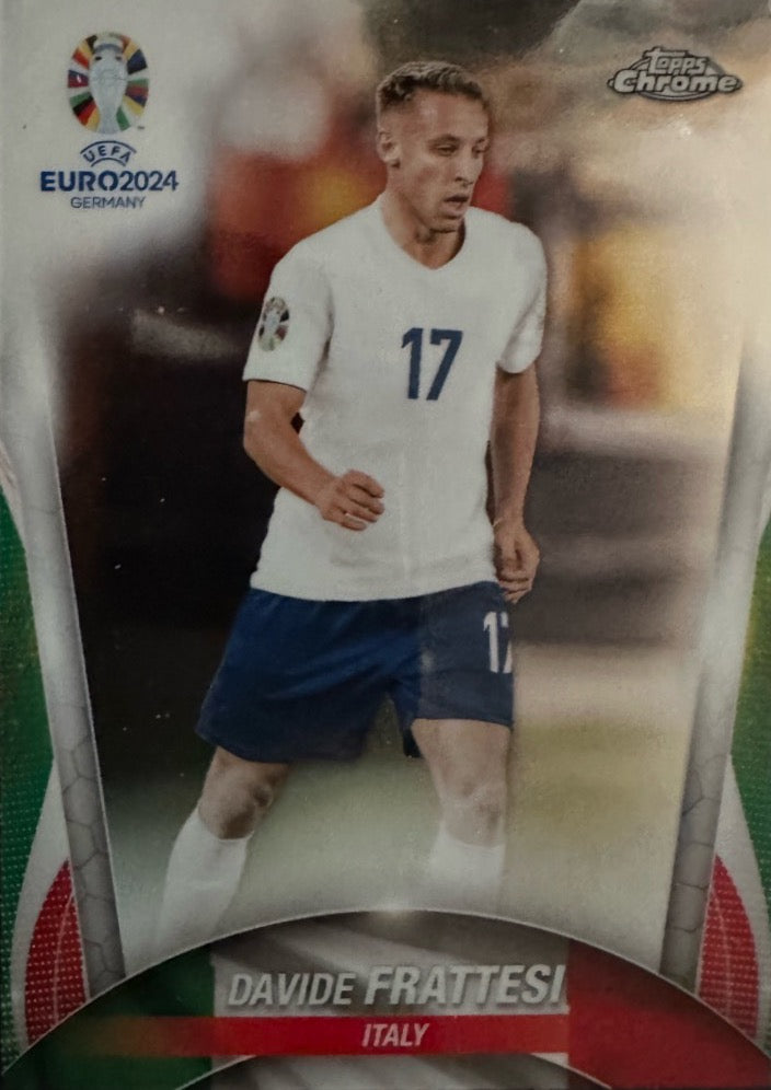 Euro 2024 Topps Chrome Mancolista - Scegli Card Base da 76 a 150