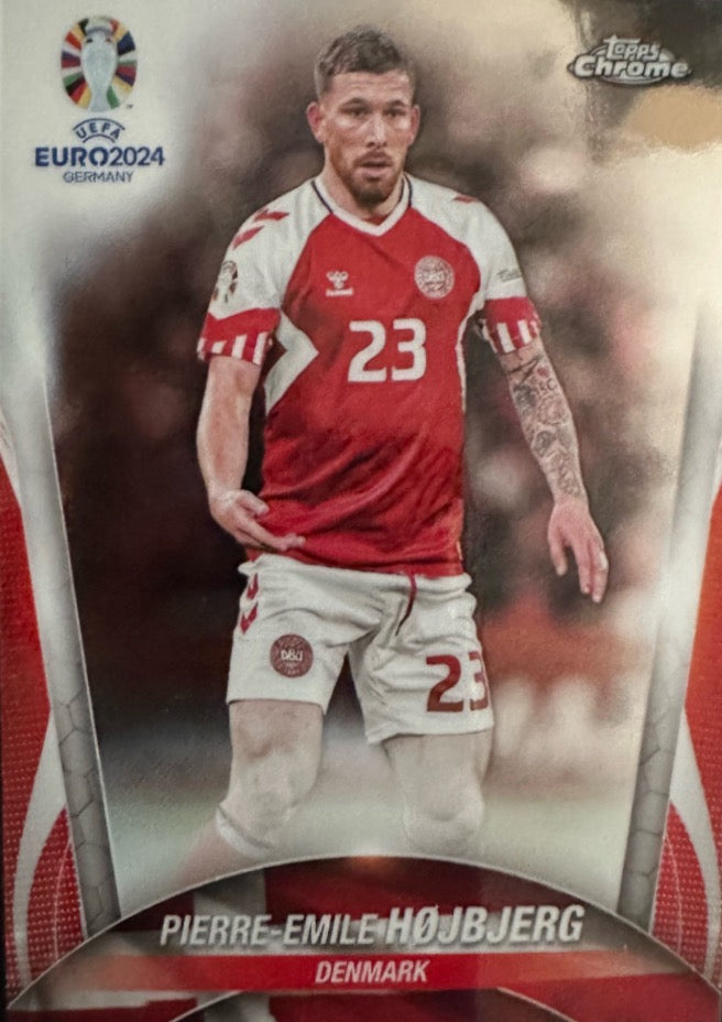 Euro 2024 Topps Chrome Mancolista - Scegli Card Base da 76 a 150