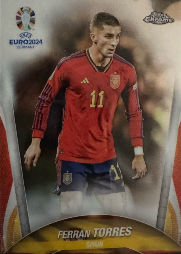 Euro 2024 Topps Chrome Mancolista - Scegli Card Base da 76 a 150