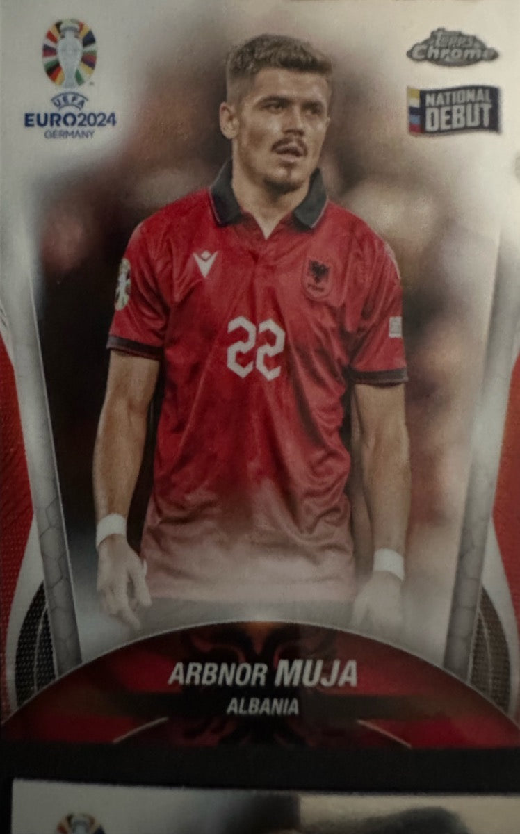 Euro 2024 Topps Chrome Mancolista - Scegli Card Base da 76 a 150