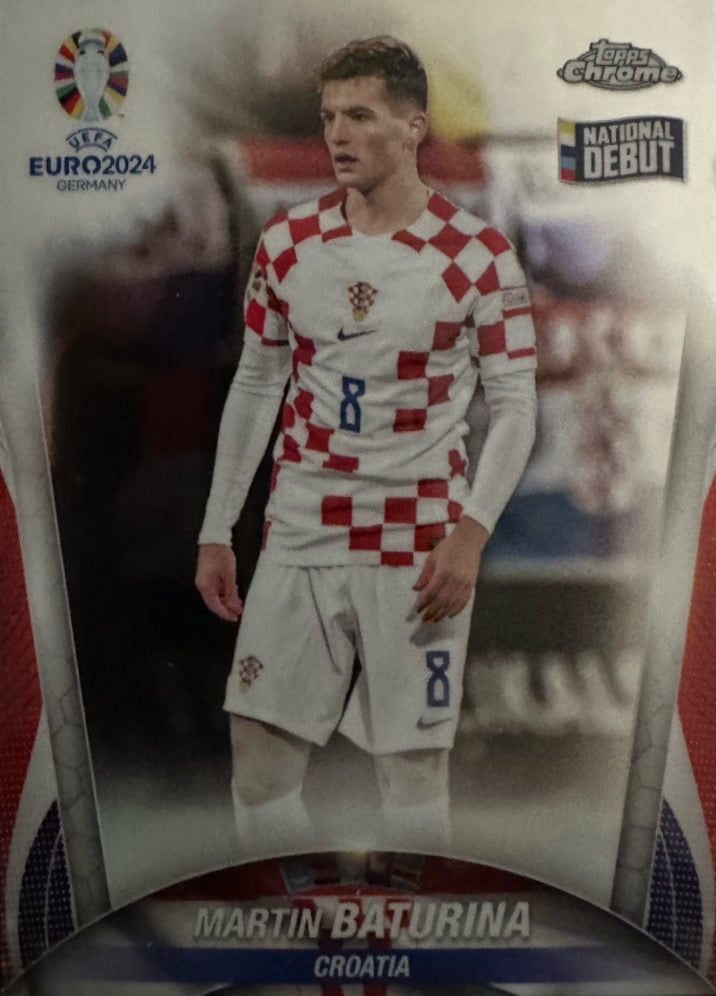 Euro 2024 Topps Chrome Mancolista - Scegli Card Base da 76 a 150