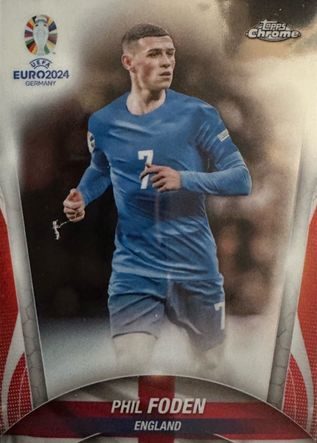 Euro 2024 Topps Chrome Mancolista - Scegli Card Base da 76 a 150