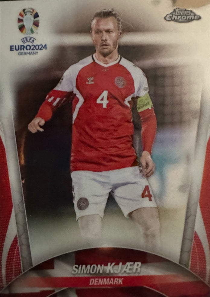 Euro 2024 Topps Chrome Mancolista - Scegli Card Base da 76 a 150