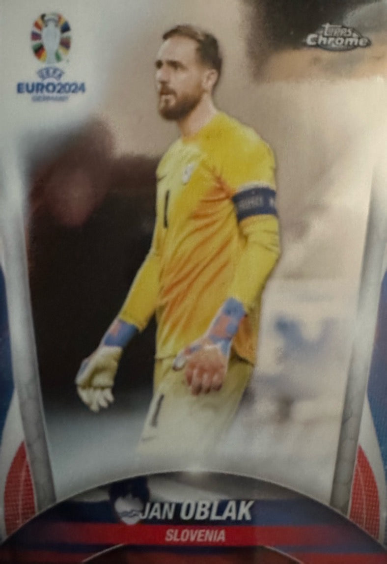 Euro 2024 Topps Chrome Mancolista - Scegli Card Base da 76 a 150