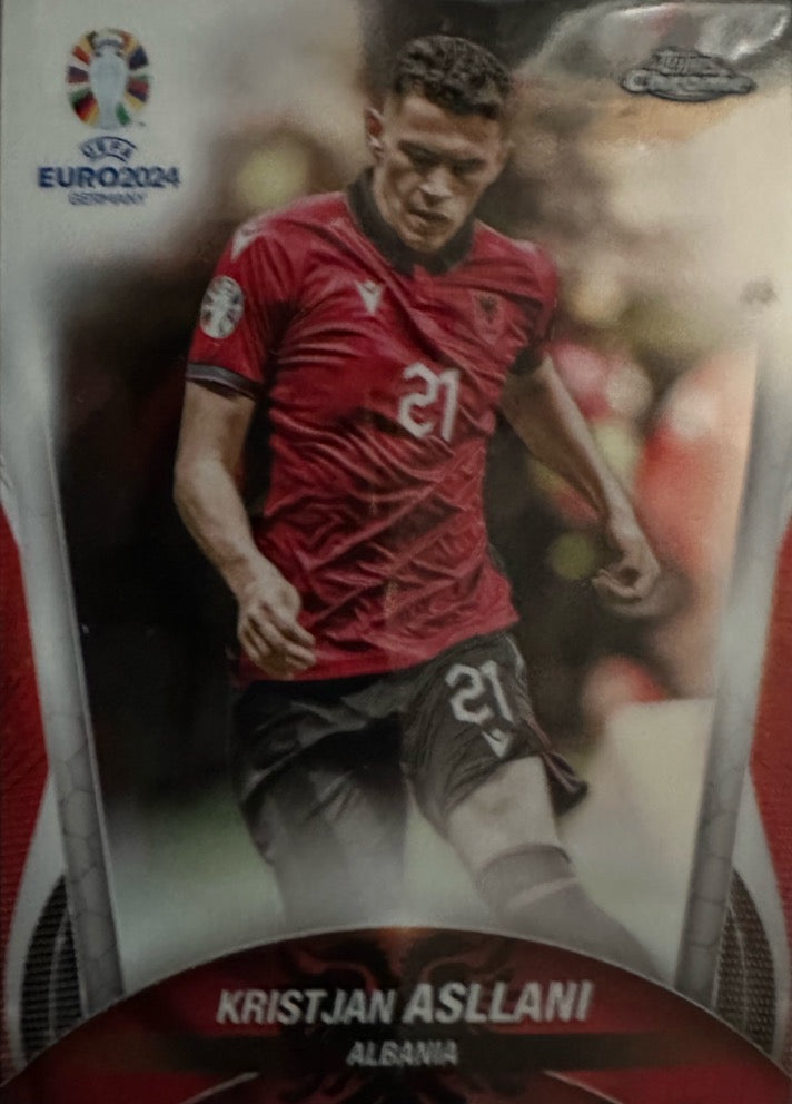 Euro 2024 Topps Chrome Mancolista - Scegli Card Base da 76 a 150