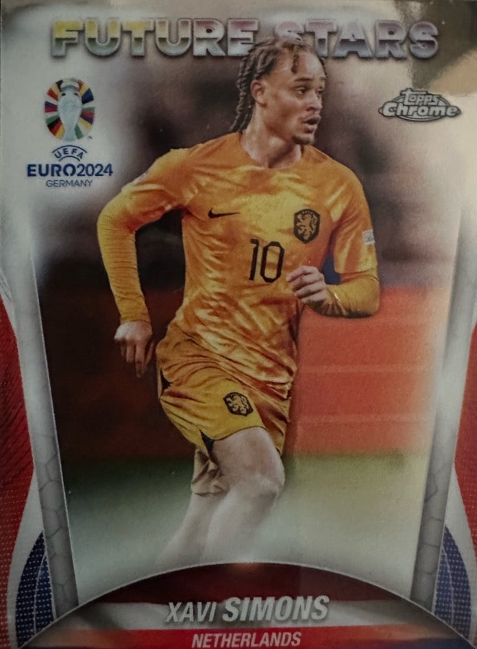 Euro 2024 Topps Chrome Mancolista - Scegli Card Base da 76 a 150