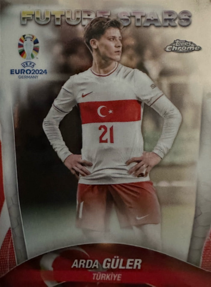 Euro 2024 Topps Chrome Mancolista - Scegli Card Base da 76 a 150