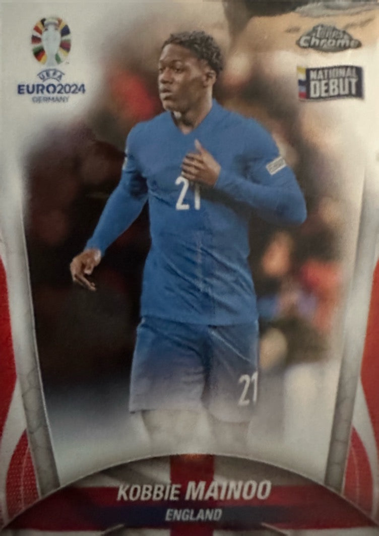 Euro 2024 Topps Chrome Mancolista - Scegli Card Base da 76 a 150